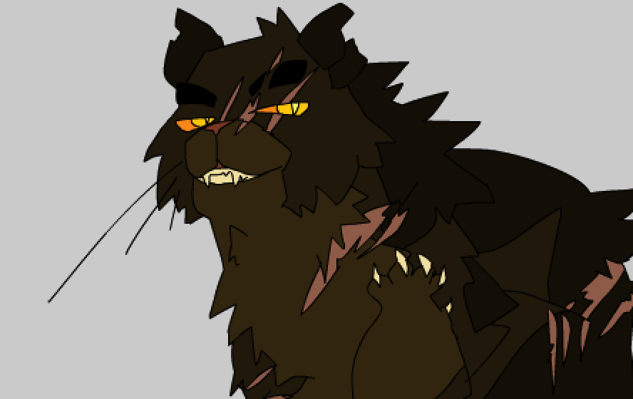 brokenstar + dark forest concept by Nifty-senpai on DeviantArt