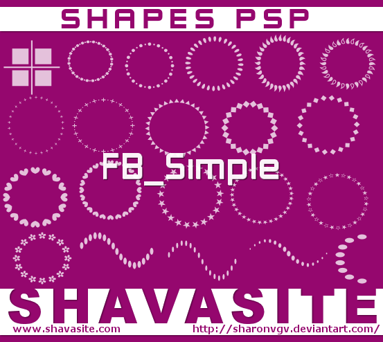 SHAPES PSP Pack 4