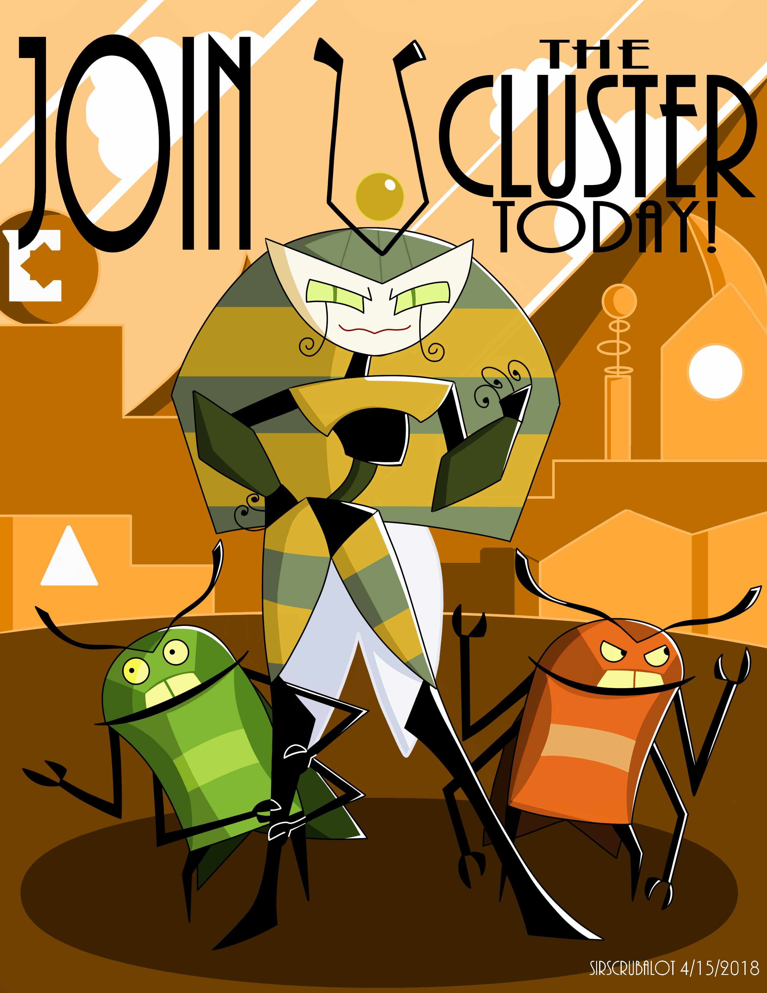Cluster Prime Recruitment Poster by SirScrubAlot on DeviantArt