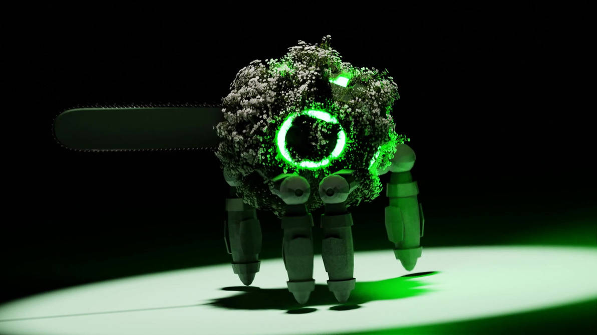 Chainsaw bot by BaronThee on DeviantArt