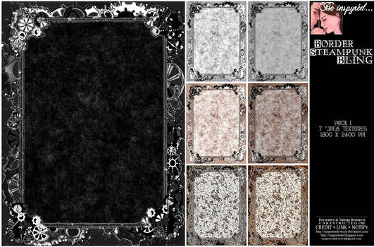 Bnspyrd STOCK Bdr Steampunk Bling4 Pk