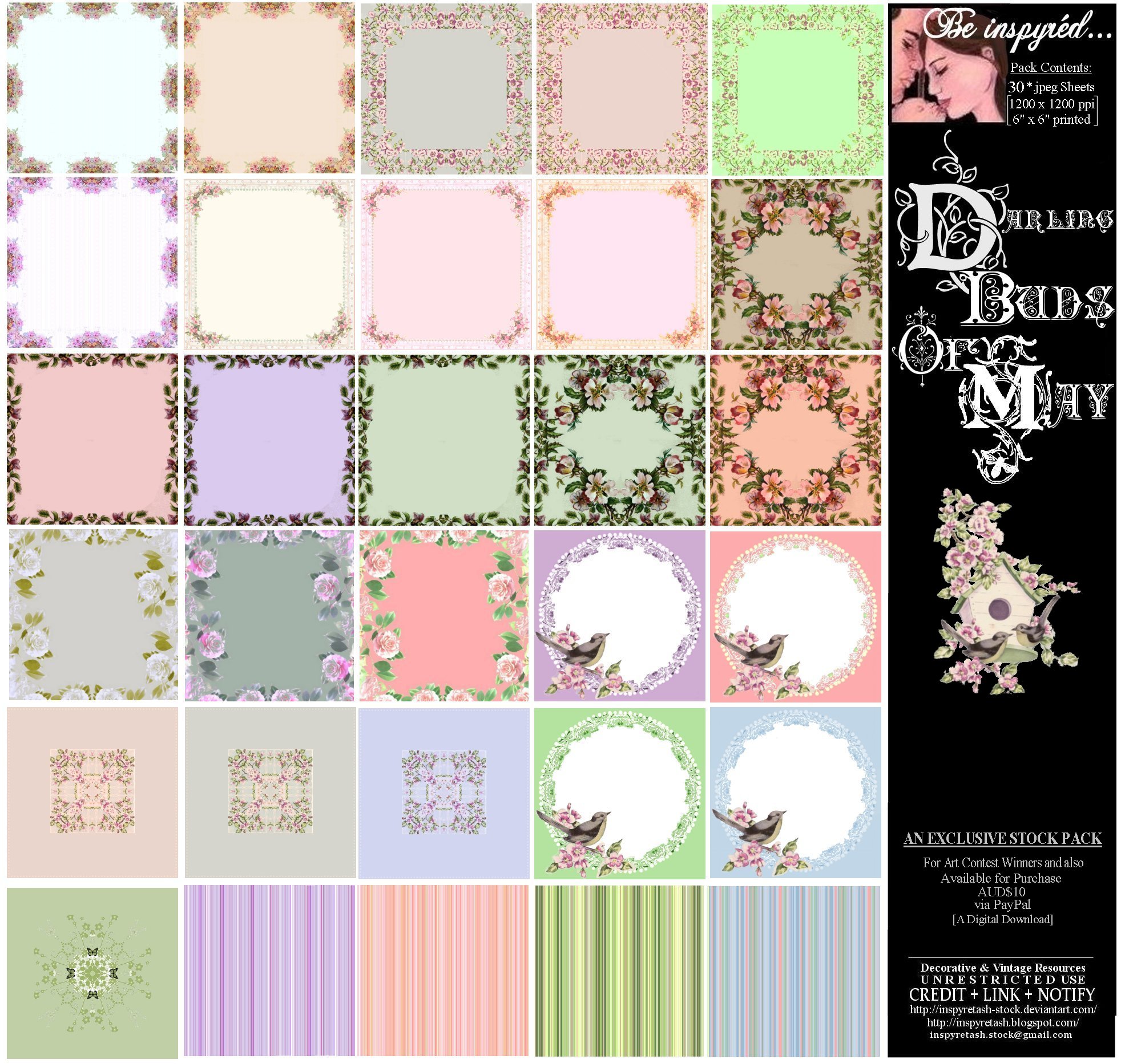 Bnspyrd STOCK PACK Darling Buds of May