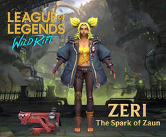 Zeri, The Spark of Zaun - Wild Rift