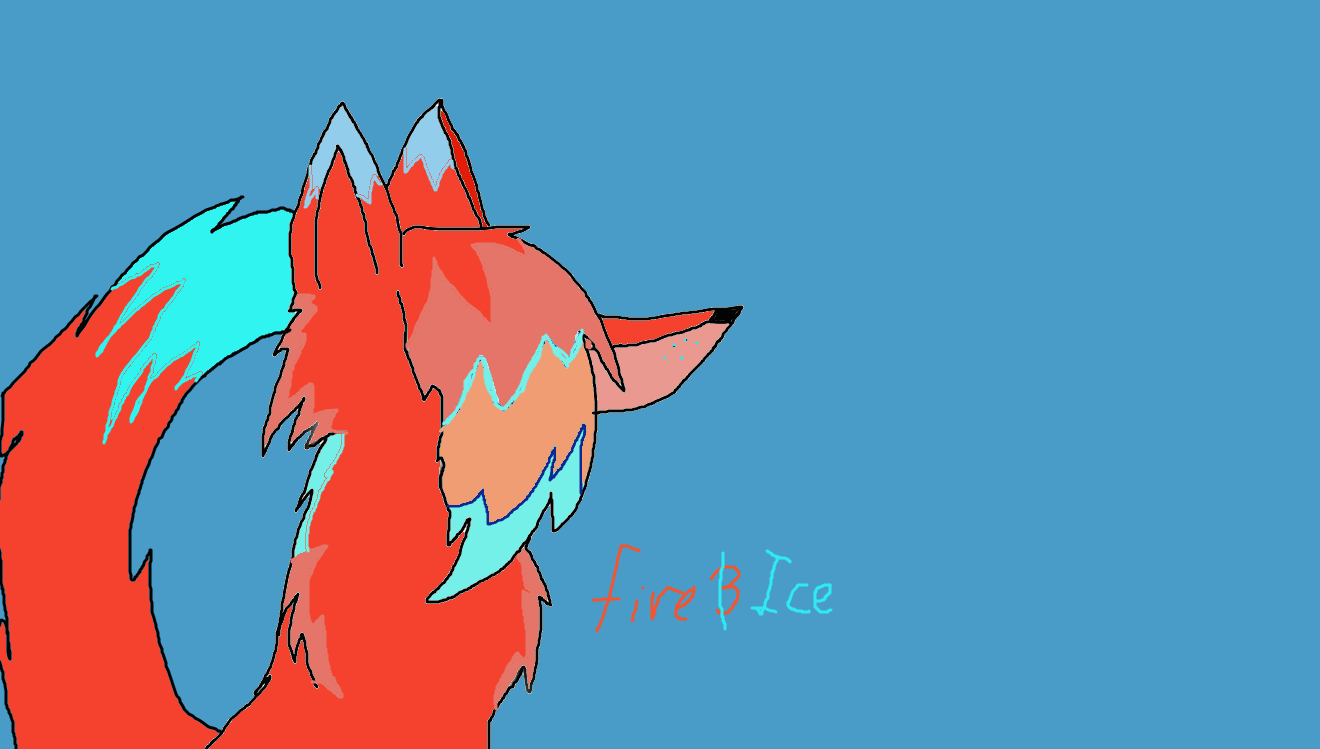 Fire and ice by lupowolf123 on DeviantArt