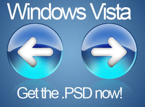 Windows Vista Buttons 01 PSD