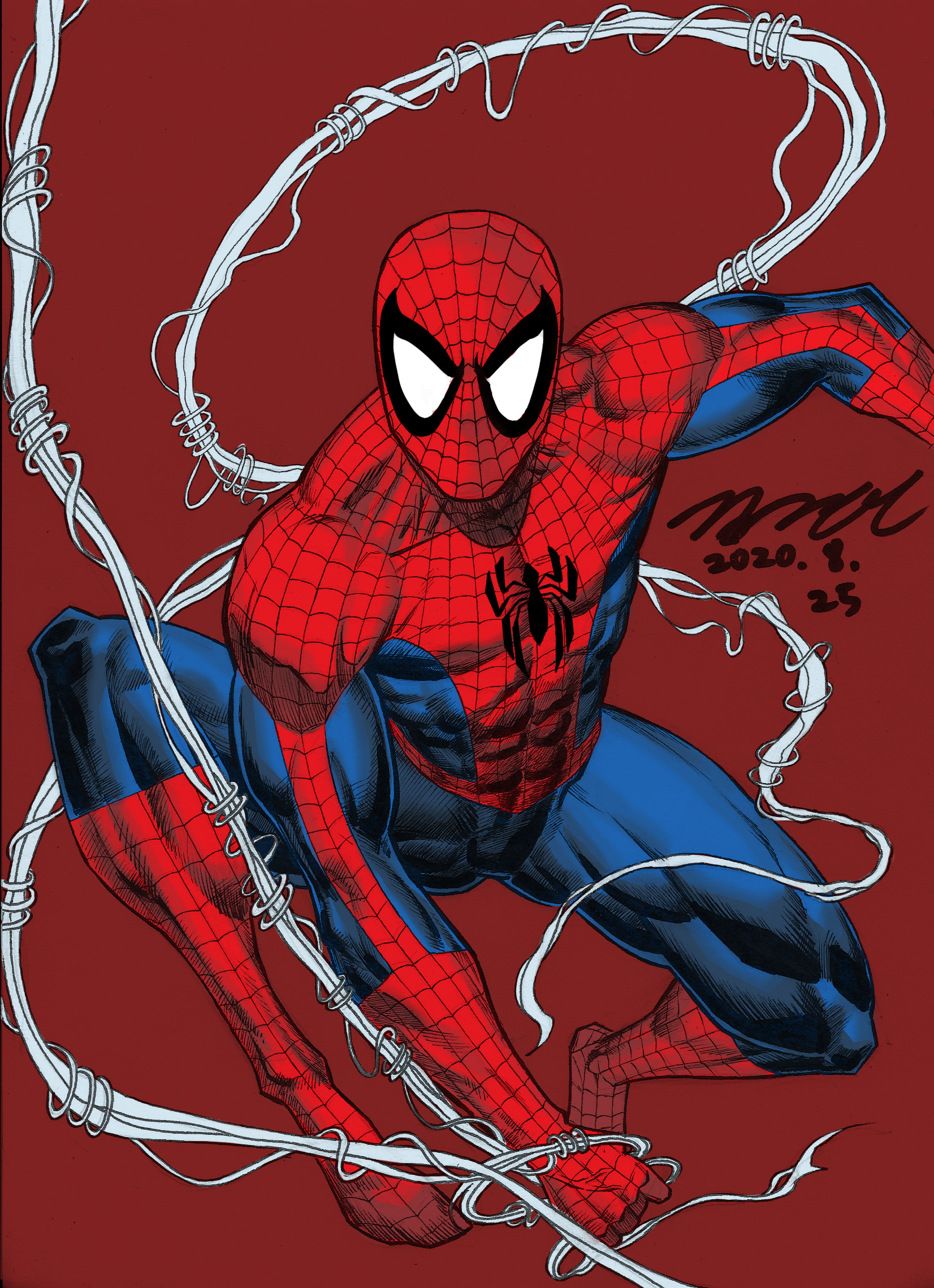 Spider-Man COLOR by KyoungInKim on DeviantArt