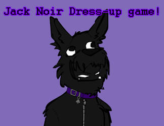 Unfinished Jack Noir dressup game