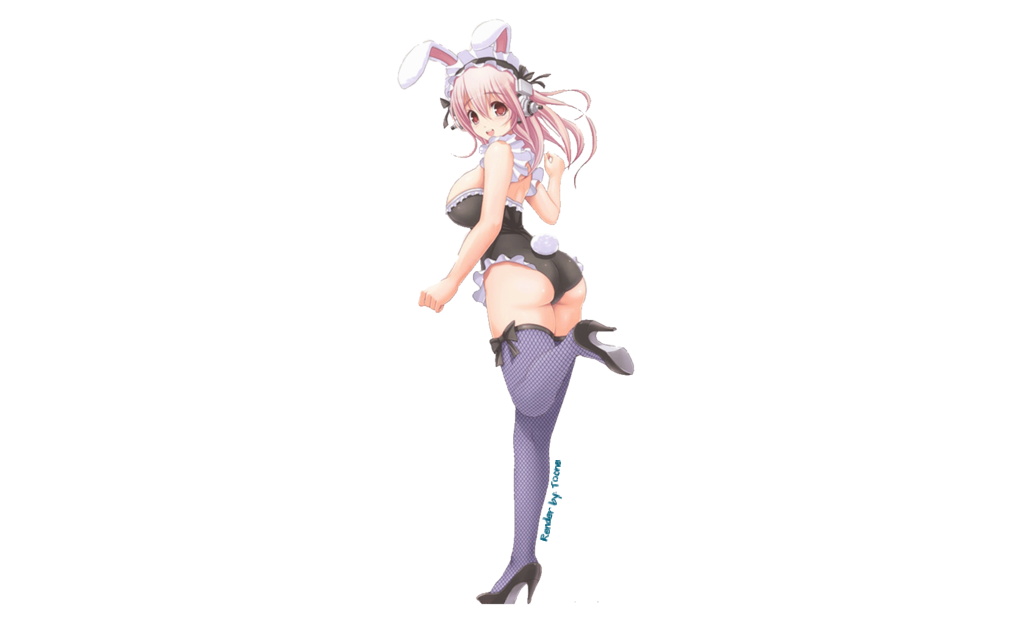 Super Sonico- Cute as a bunny