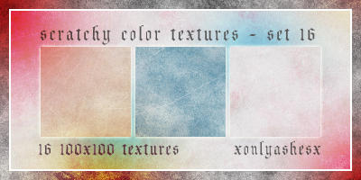 Texture Set 16 by xonlyashesx on DeviantArt