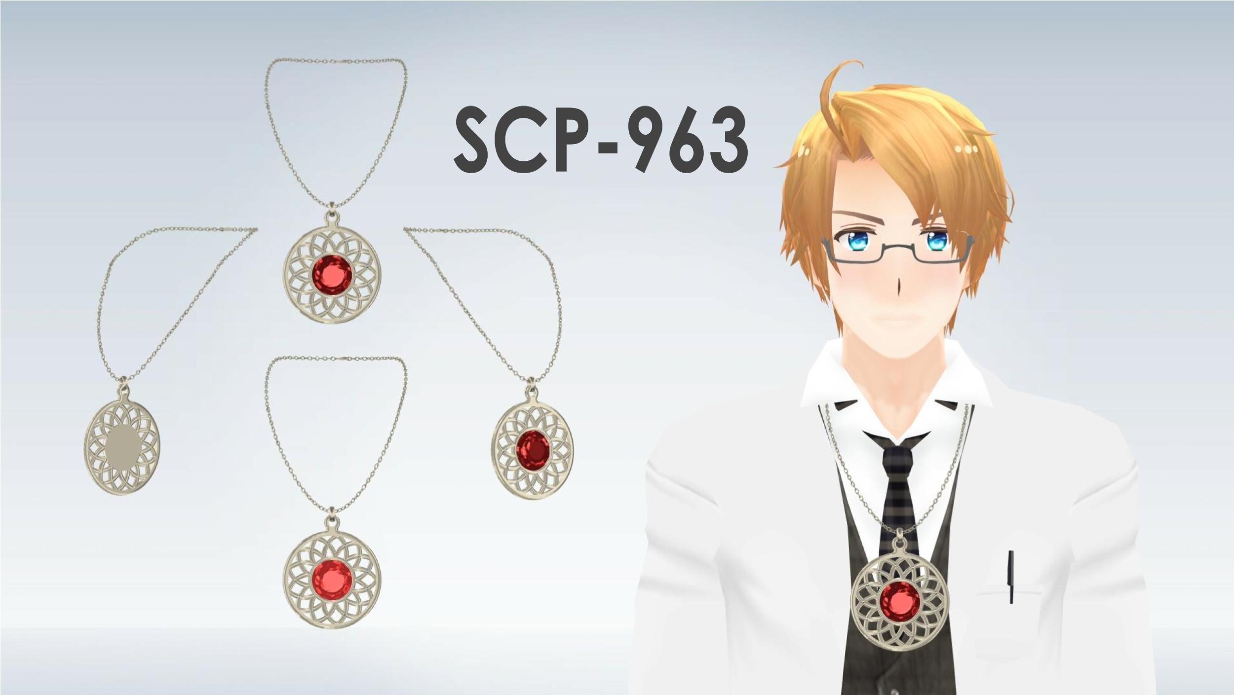 SCP-963 Bright's Pendant model for Dungeons and Dragons