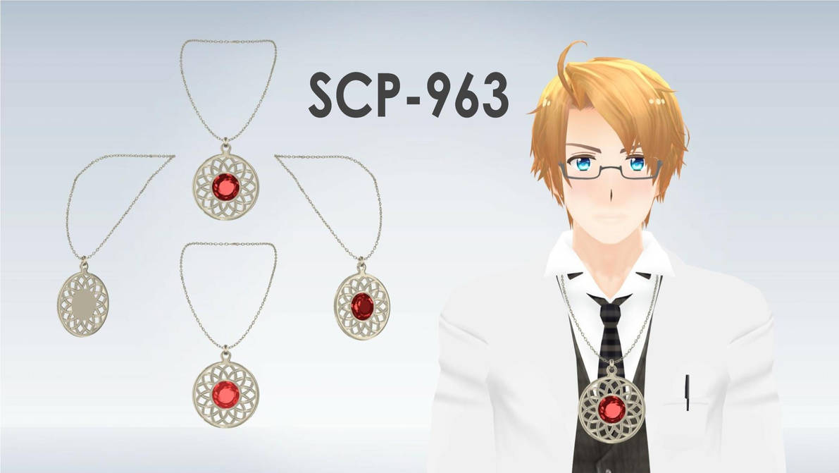 Made SCP 963 ( the amulet that contains Dr Bright )