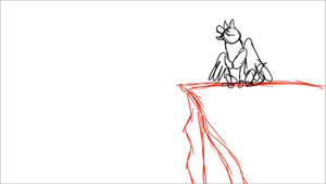 Five Second Wolf/Dog Animation :D