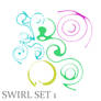 Swirl Brush Set 1