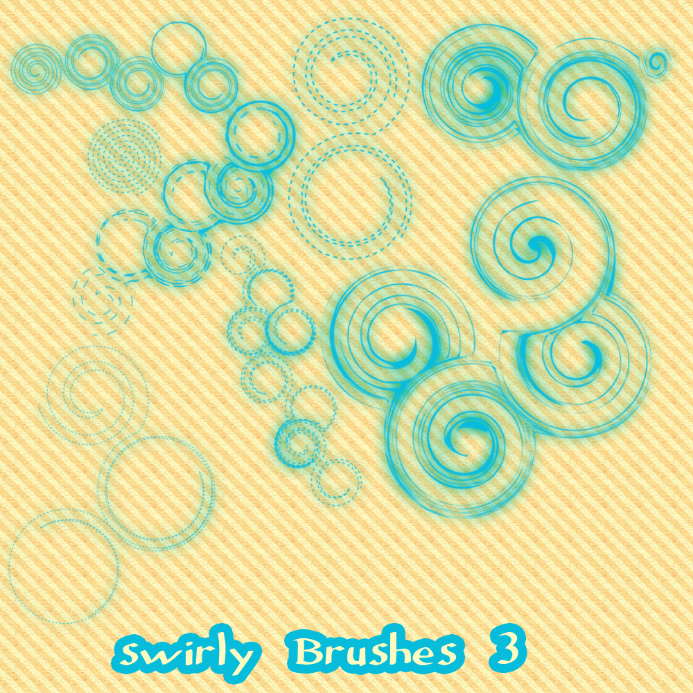 Swirl Brushes Set 3