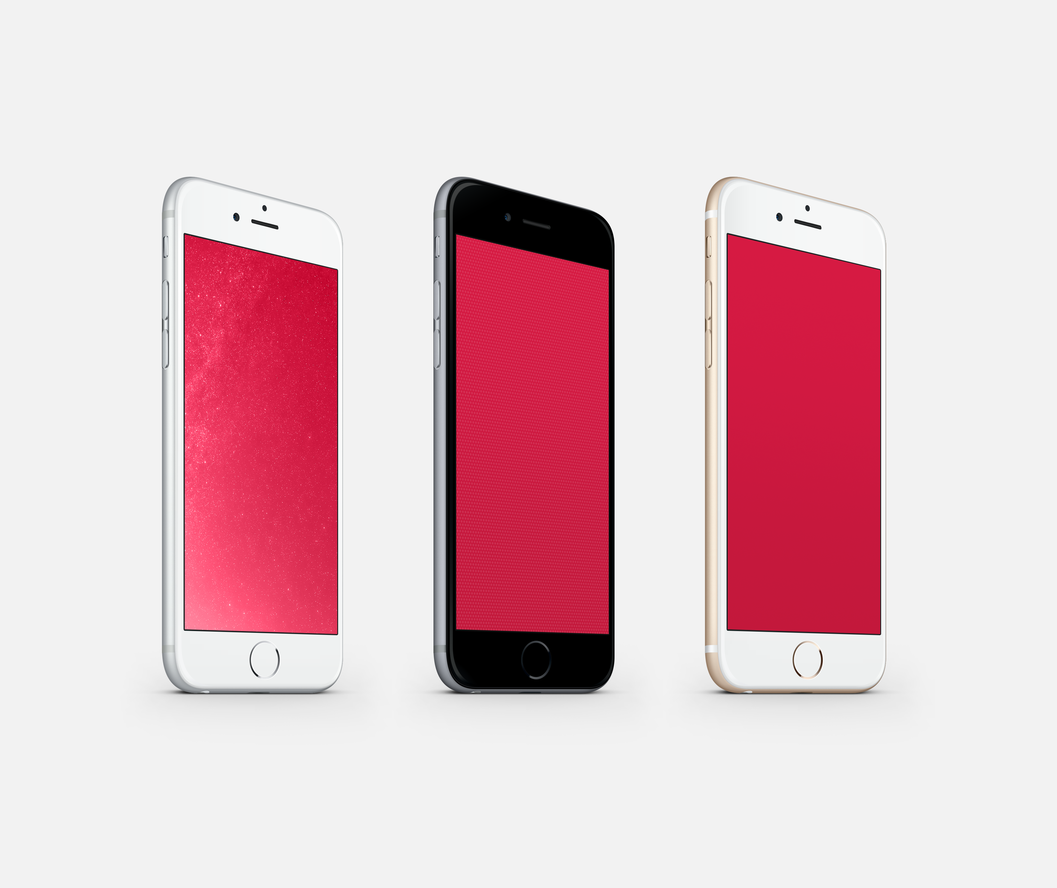 (RED) Wallpaper for iPhone 6 and 6 Plus