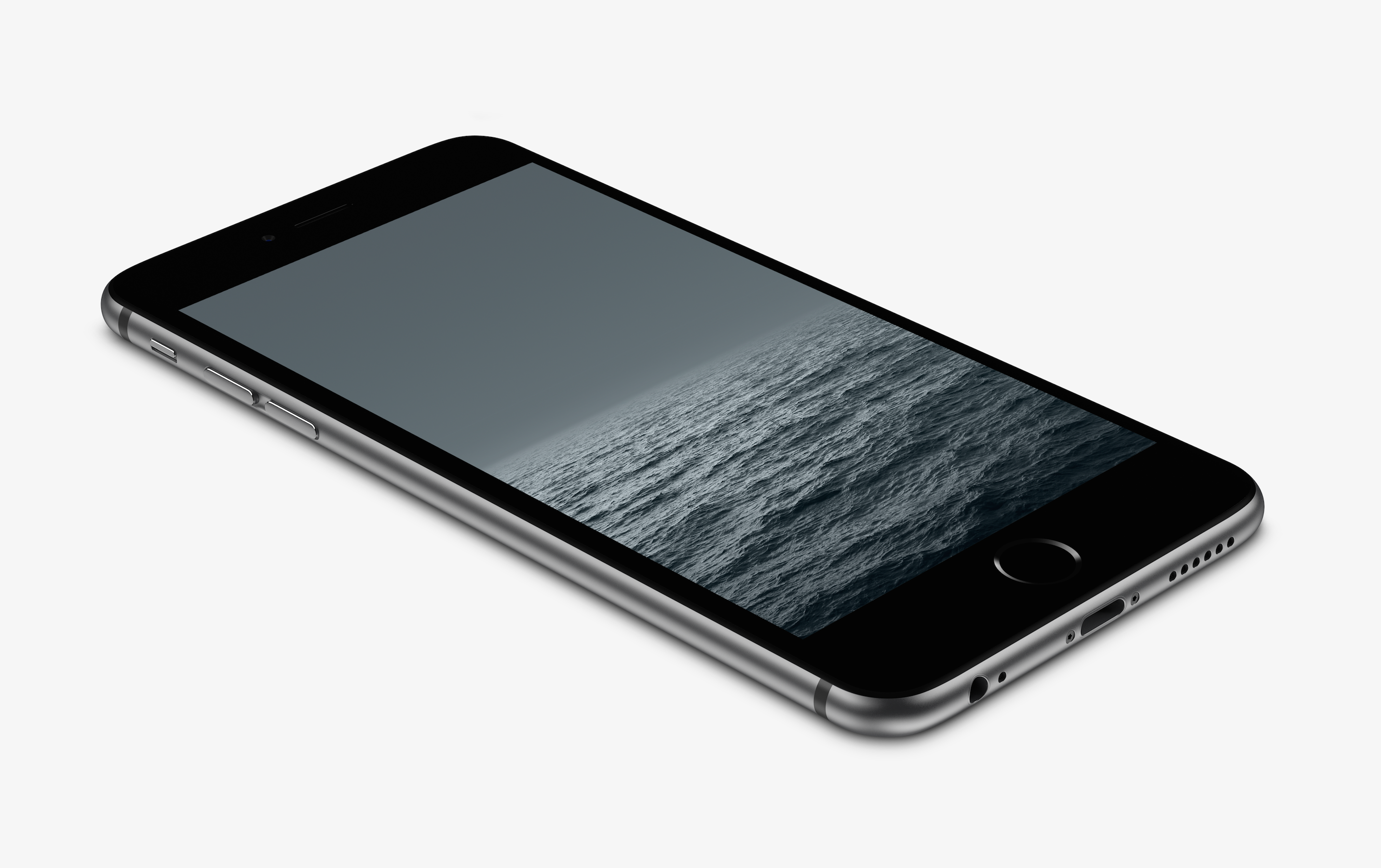 Grey Horizon Wallpaper for iPhone 6 and 6 Plus