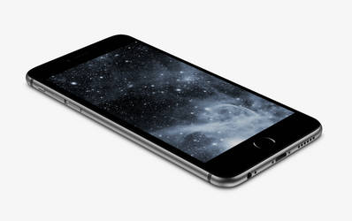 Black-Nebula Wallpaper for iPhone 6 and 6 Plus