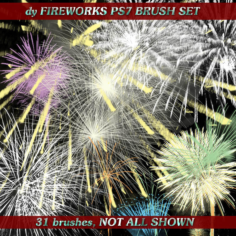 FIREWORKS PS7 BRUSH SET by DiYanira on DeviantArt