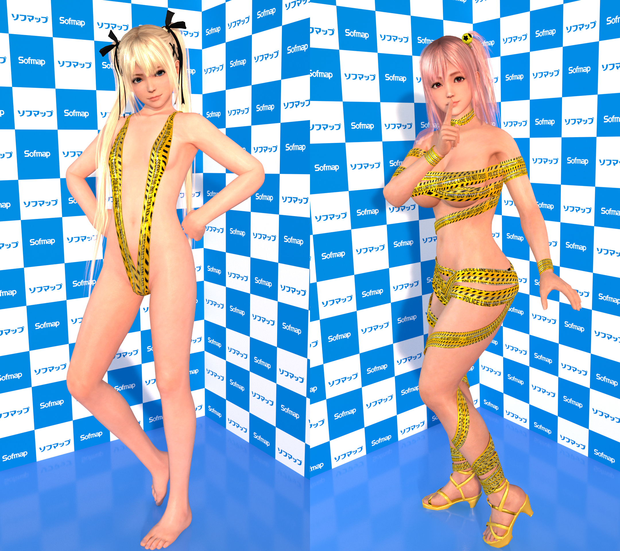 Marie-Honoka Do-not-Cross Tape Texture MOD