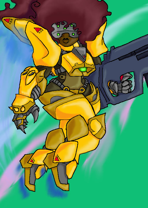tech angel by TheCrimsonCavalier on DeviantArt
