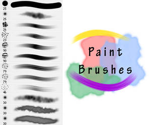 Realistic Paint Brushes