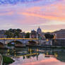 Rome - Sunset Over the Tiber - Summer '21