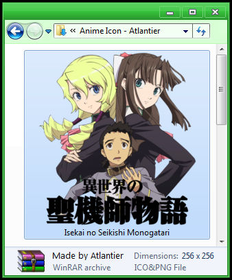 Isekai no Seikishi Monogatari - Anime Icon by Atlantier on DeviantArt