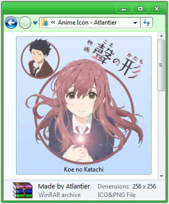 Koe no Katachi - Anime Icon