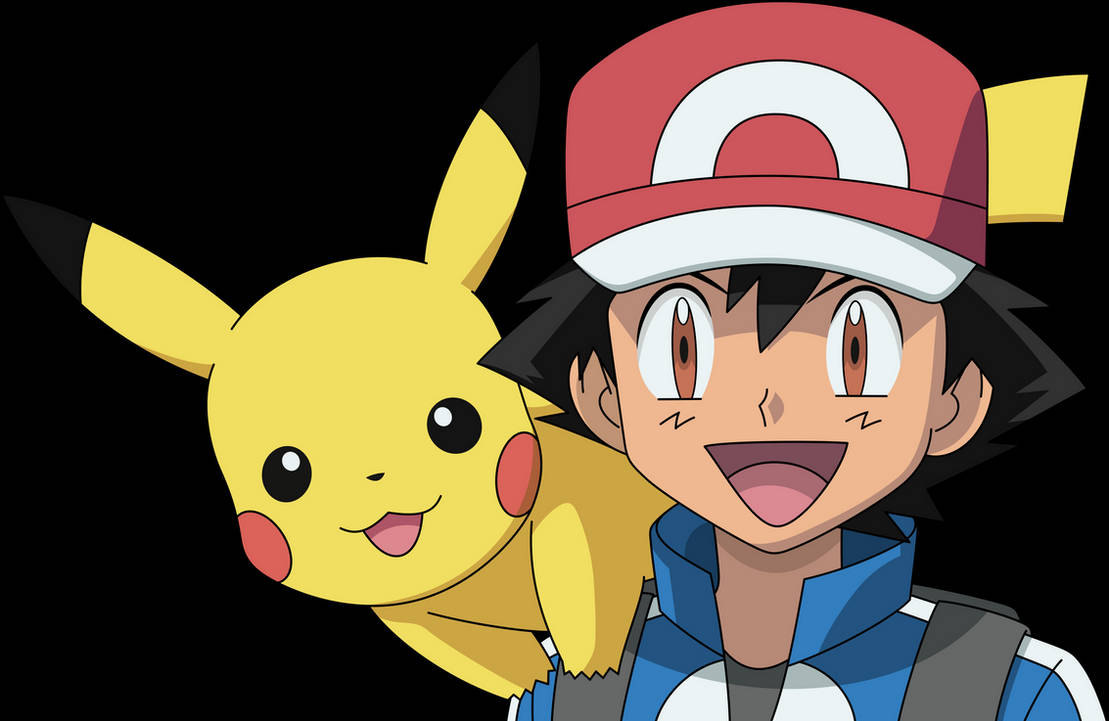 Vector #599 - Ash and Pikachu by DashieSparkle