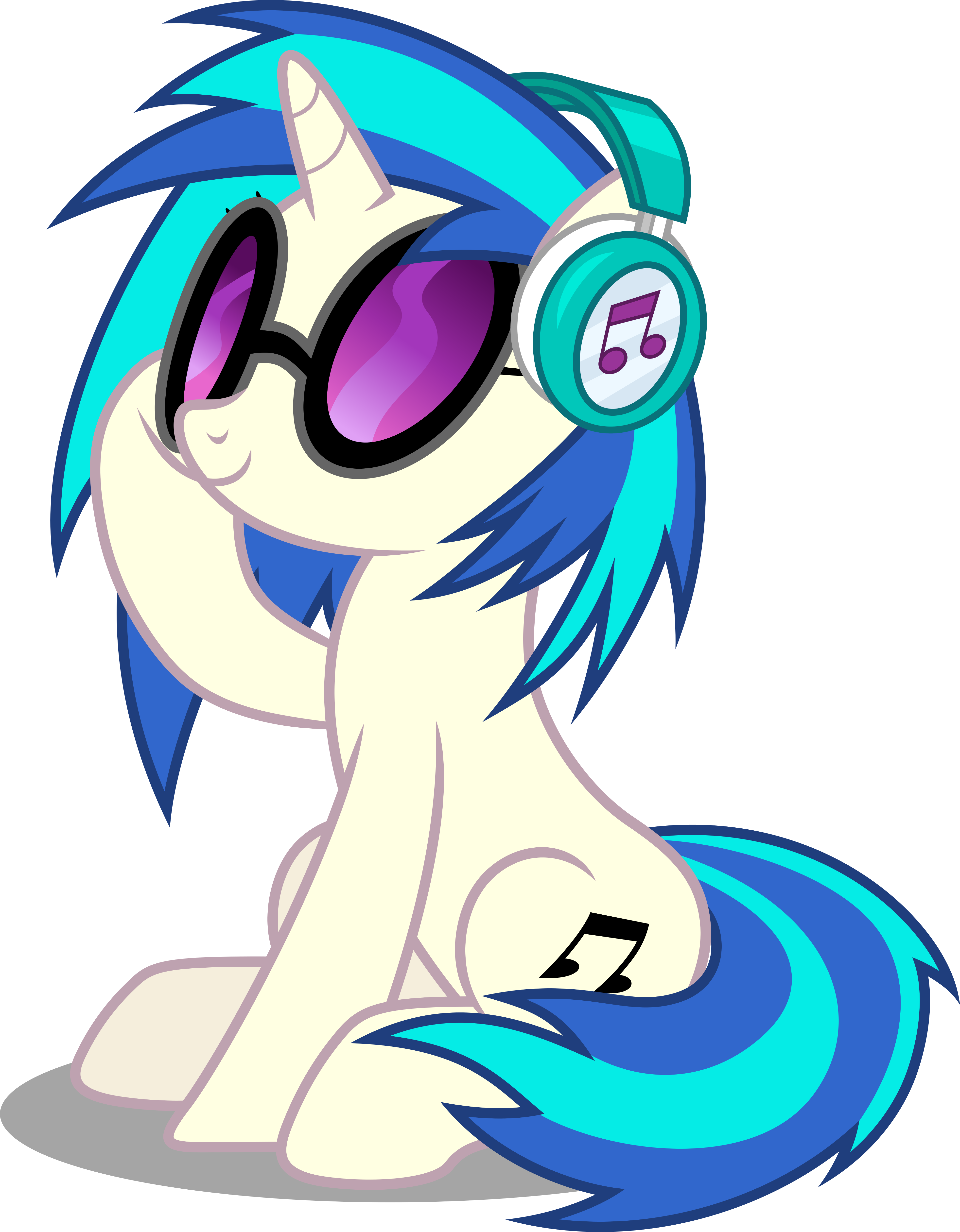 Vector #780 - Vinyl Scratch #6