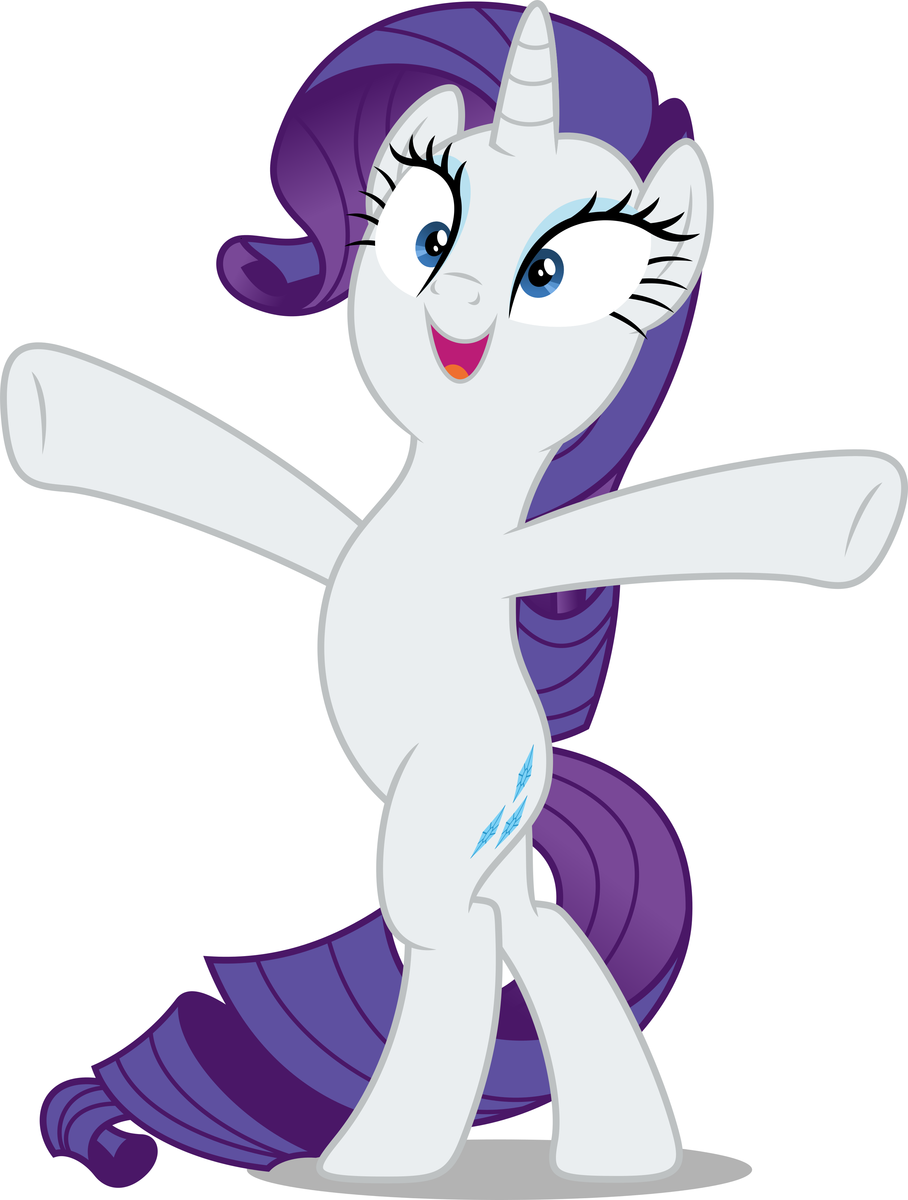 Vector #862 - Rarity #38 by Remul-Lemlem on DeviantArt