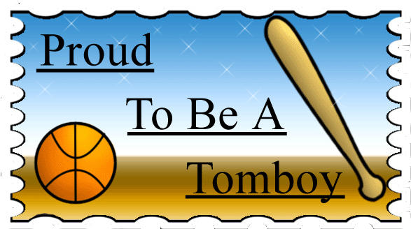 Stamp: Proud To Be A Tomboy