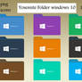 Yosemite Folder  windows 10