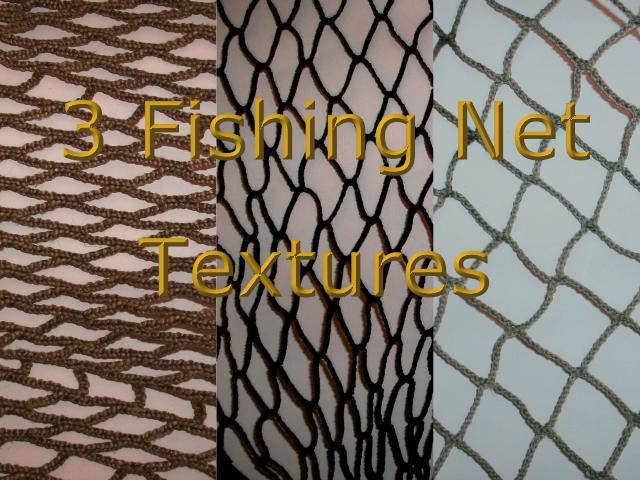 3 Fishing Net Textures