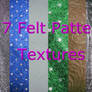 7 Felt Pattern Textures