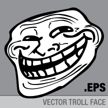 Vector Troll Face