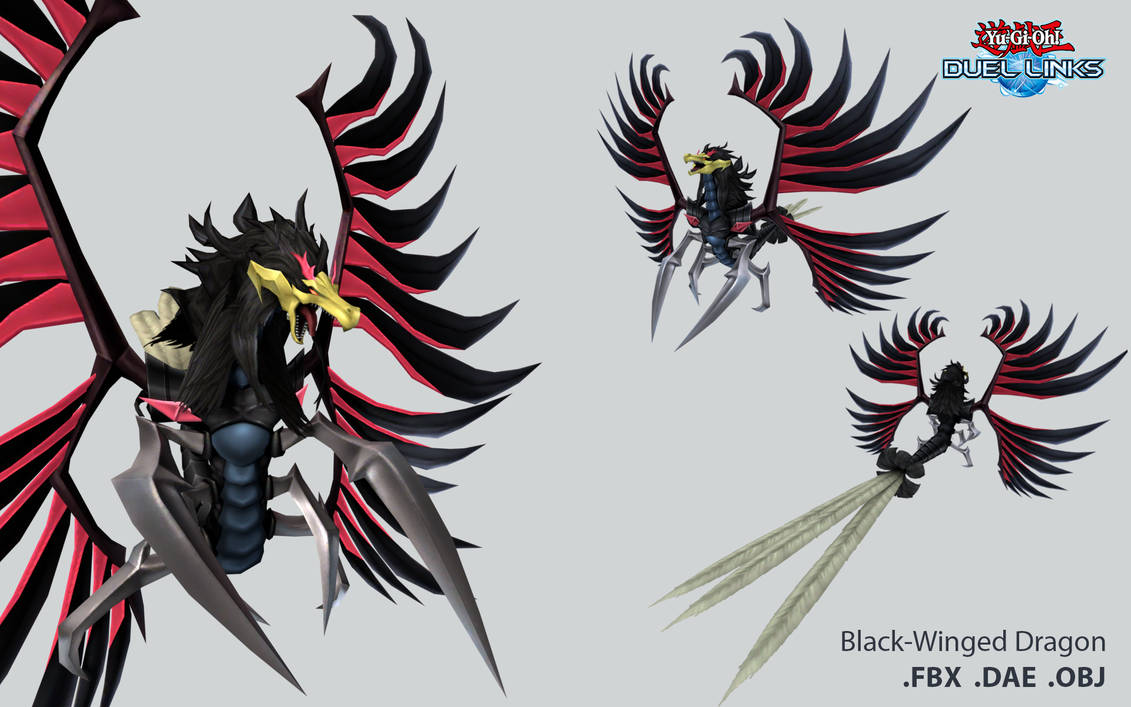 BlackWinged Dragon YuGiOh! Duel Links by KNIGHTMARE