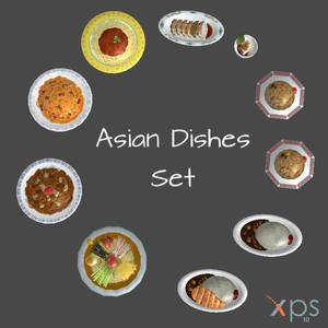 Asian Dishes Set