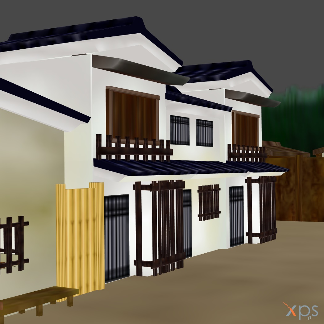 Old Japanese Town by KoDraCan on DeviantArt