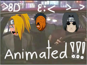 Tobi, Itachi, Deidara Dance XD