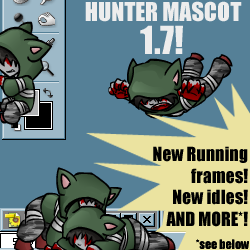 Hunter Shimeji 1.7