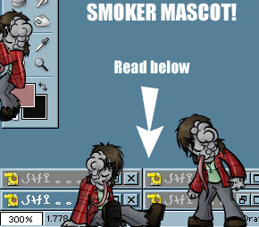 Smoker Shimeji