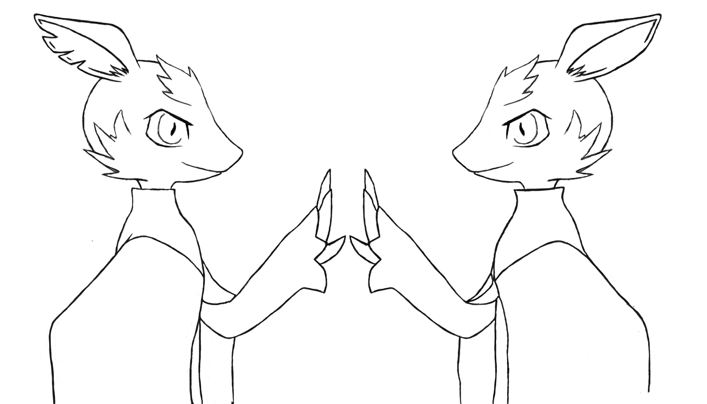 Twins - WIP by PatchworkGods on DeviantArt