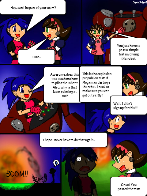Request: The New Recruit by SonicRider01 on DeviantArt