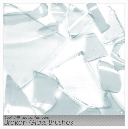 Broken Glass Brushes