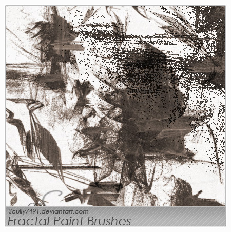 Fractal Paint Brushes
