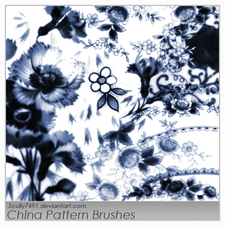 China Pattern Brushes by Scully7491