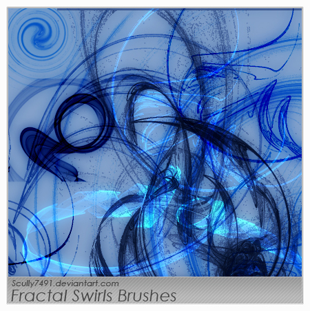 Fractal Swirls Brushes