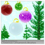Christmas Ornament Brushes by Scully7491