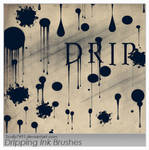 Dripping Ink Brushes
